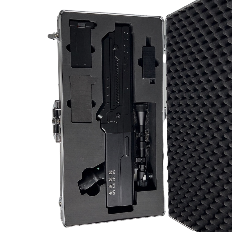 昆明手持便携式枪型低空防御反制四通道B型